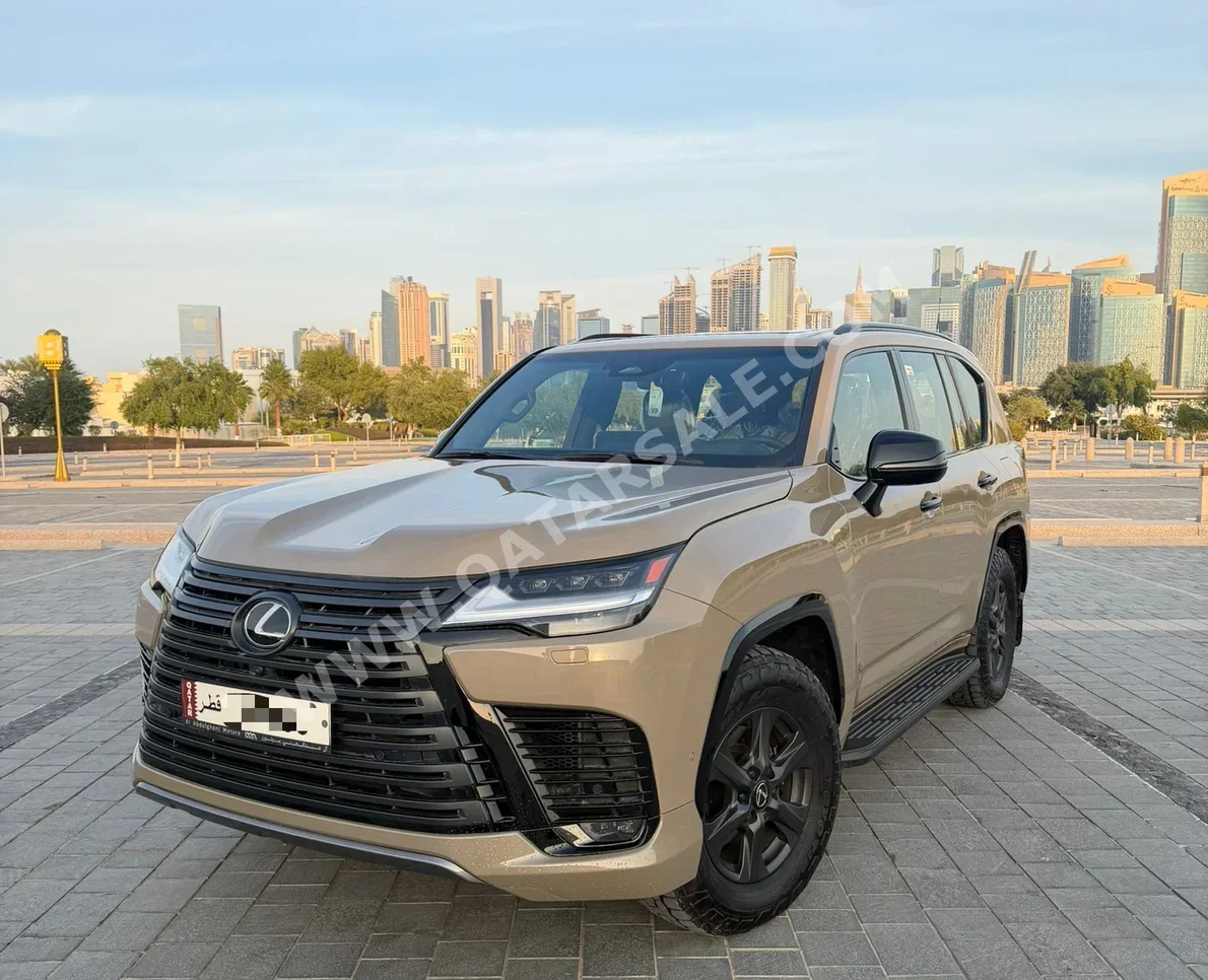 Lexus LX 700h Overtrail 2025 Automatic 10,000 Km 6 Cylinder Four Wheel Drive (4WD) SUV Beige With Warranty