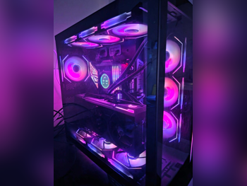 كمبيوتر ألعاب - إنتل كور أي9  - ازوس  - ان فيديا جي فورس  - ار تي اكس 4060 تي اي  - 16 جيجابايت -  64 جيجابايت (16x4)  \ دي دي ار 5 - القرص الثابت:  8 تيرا بايت - القرص الصلب:  غير مثبت  2023