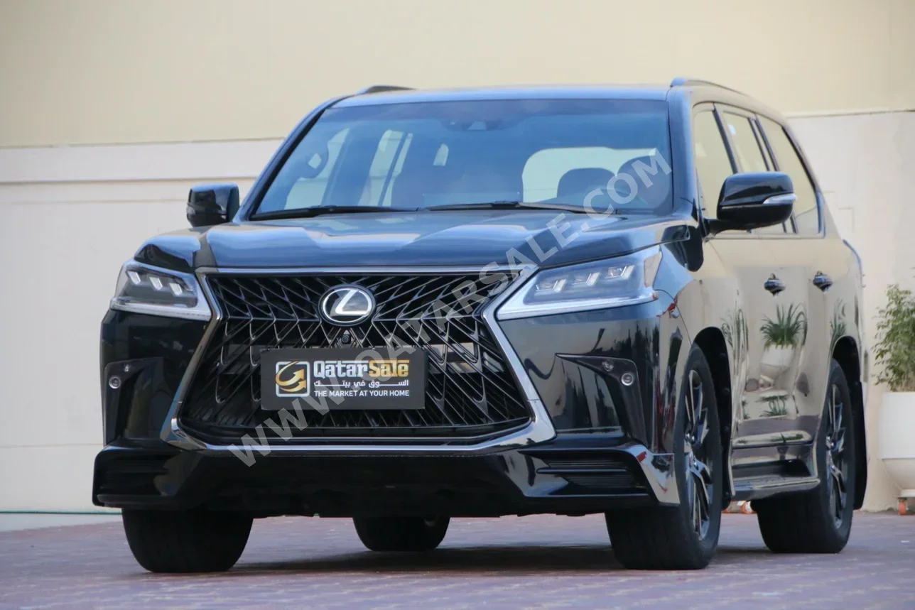 Lexus LX 570 S Black Edition 2020 Automatic 39,500 Km 8 Cylinder Four Wheel Drive (4WD) SUV Black