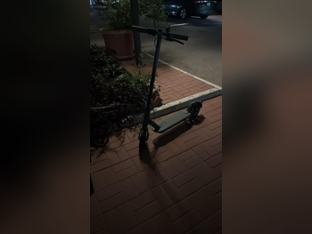 سكوترات سكوتر كهربائي  - أسود