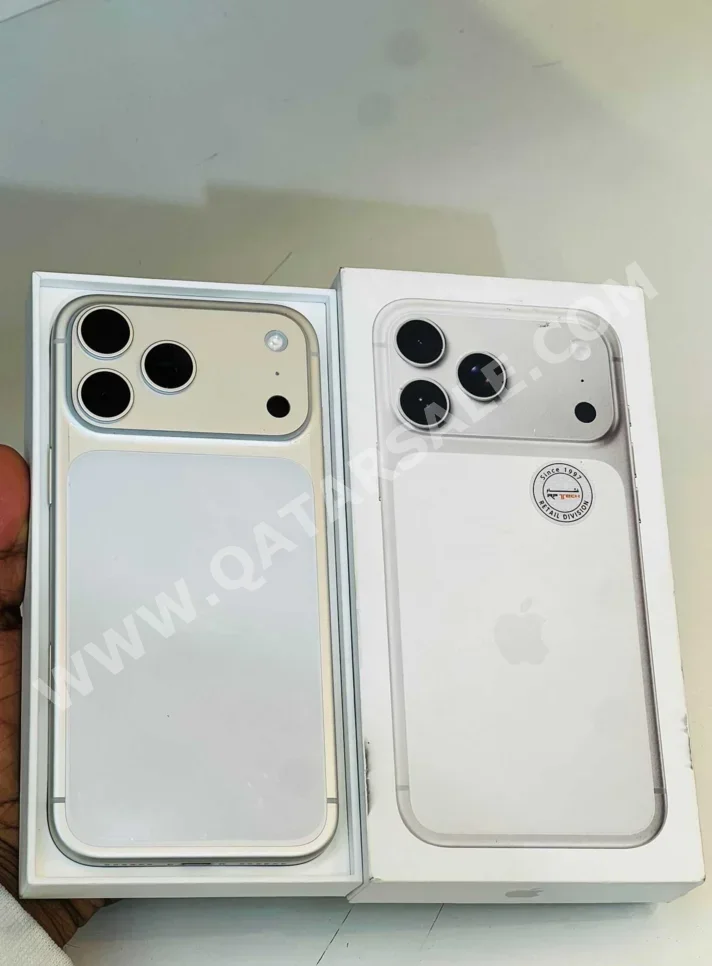 Mobile Phones Apple - Iphone 17 - Pro Max - Silver - 256 GB - Under Warranty