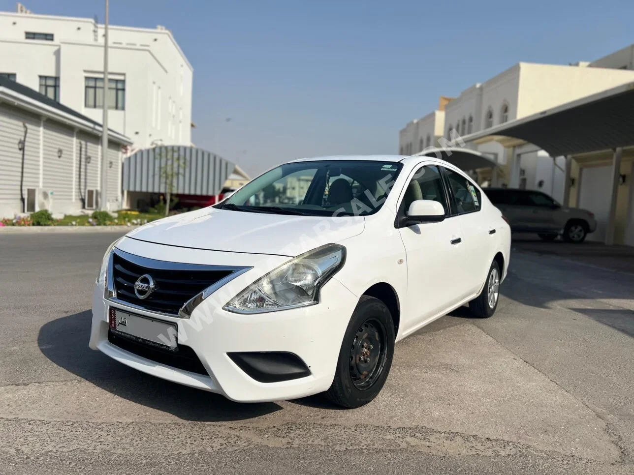 نيسان صني 2019 اوتوماتيك 107,000 كم 4 سلندر سيدان أبيض
