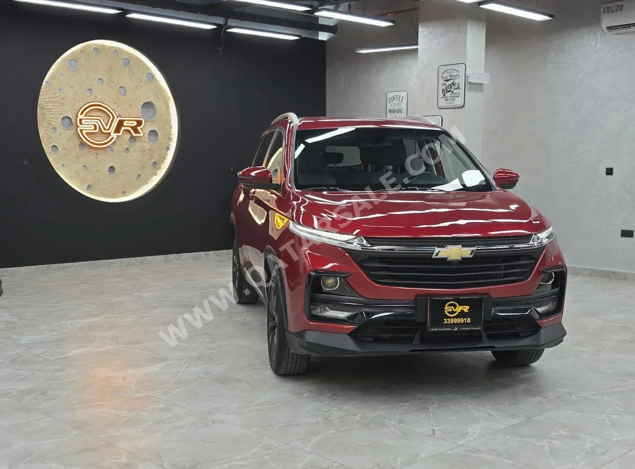 شفروليه  كابتيفا  2024  اوتوماتيك  37,000 كم  4 سلندر  سحب امامي  اس يو في  عنابي