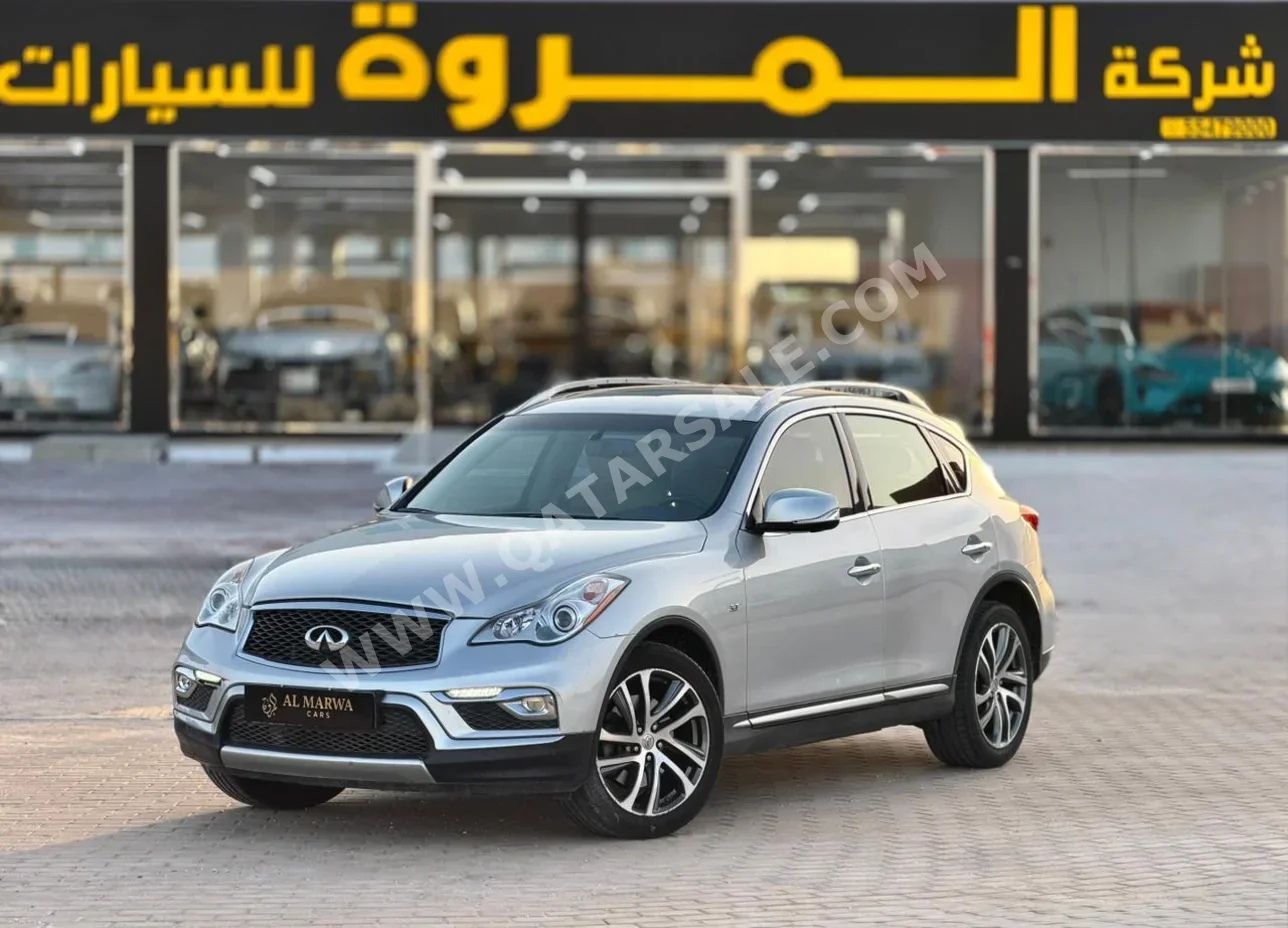 Infiniti  QX  50  2017  Automatic  77,000 Km  6 Cylinder  Four Wheel Drive (4WD)  SUV  Silver