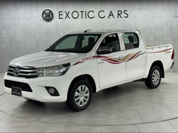 تويوتا  هاي لوكس  2021  عادي  159,000 كم  4 سلندر  دفع رباعي  بيكب  أبيض