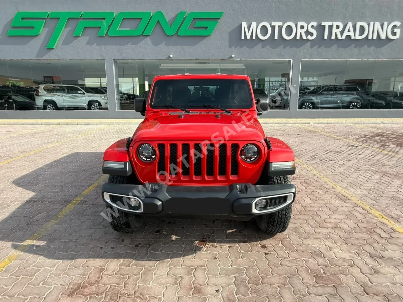 Jeep  Wrangler  Sahara  2023  Automatic  40,000 Km  6 Cylinder  Four Wheel Drive (4WD)  SUV  Red