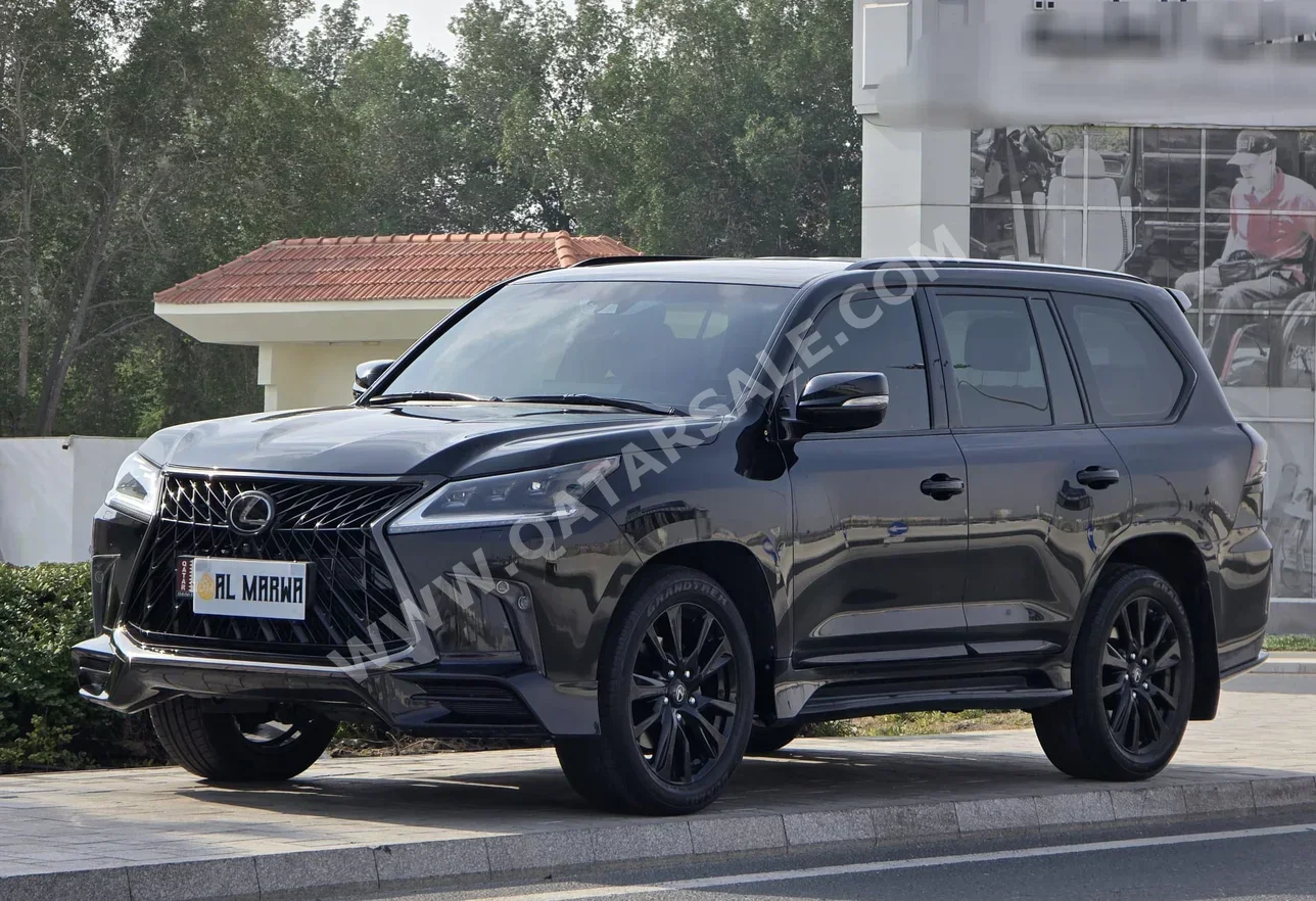Lexus LX 570 S Black Edition 2019 Automatic 169,000 Km 8 Cylinder Four Wheel Drive (4WD) SUV Black