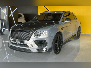 Bentley  Bentayga  Mansory  2017  Automatic  82,000 Km  12 Cylinder  Four Wheel Drive (4WD)  SUV  Silver