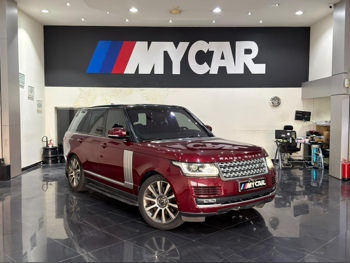 Land Rover  Range Rover  Vogue Super charged  2017  Automatic  116,000 Km  8 Cylinder  Four Wheel Drive (4WD)  SUV  Maroon