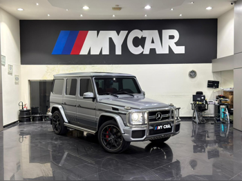Mercedes-Benz  G-Class  63 AMG  2017  Automatic  77,000 Km  8 Cylinder  Four Wheel Drive (4WD)  SUV  Silver
