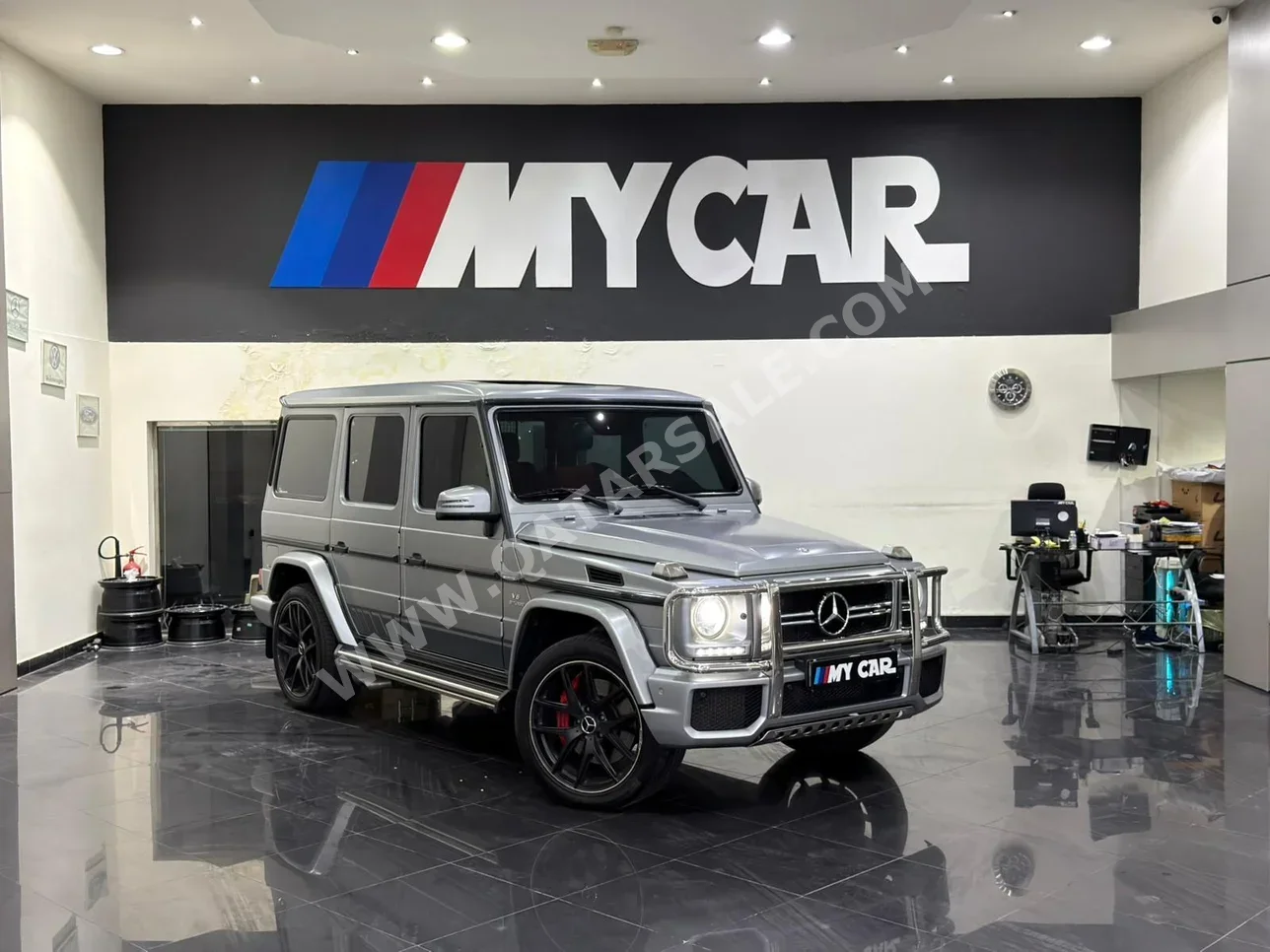 Mercedes-Benz G-Class 63 AMG 2017 Automatic 77,000 Km 8 Cylinder Four Wheel Drive (4WD) SUV Silver