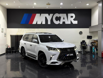 Lexus  LX  570 S Black Edition  2020  Automatic  104,000 Km  8 Cylinder  Four Wheel Drive (4WD)  SUV  White