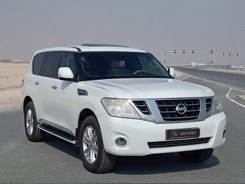 Nissan  Patrol  LE  2012  Automatic  213,000 Km  8 Cylinder  Four Wheel Drive (4WD)  SUV  White
