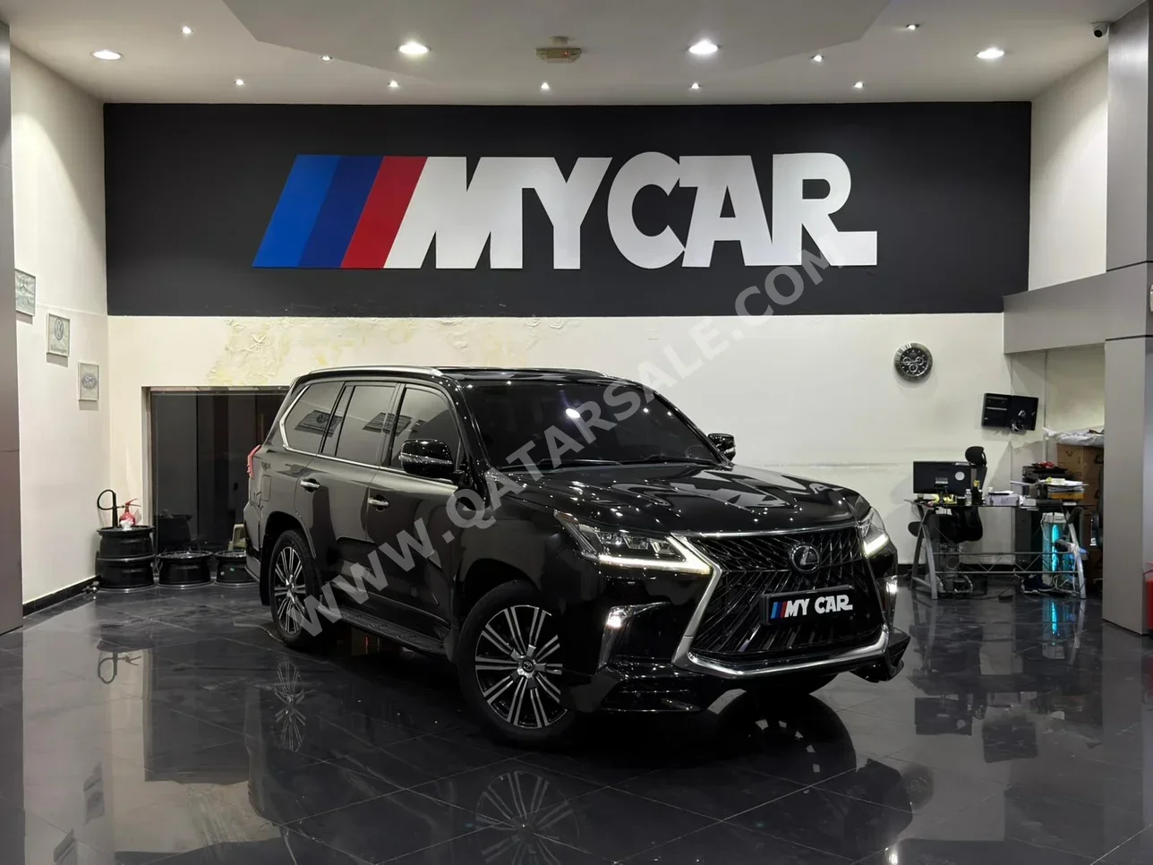 Lexus LX 570 S 2018 Automatic 186,000 Km 8 Cylinder Four Wheel Drive (4WD) SUV Black