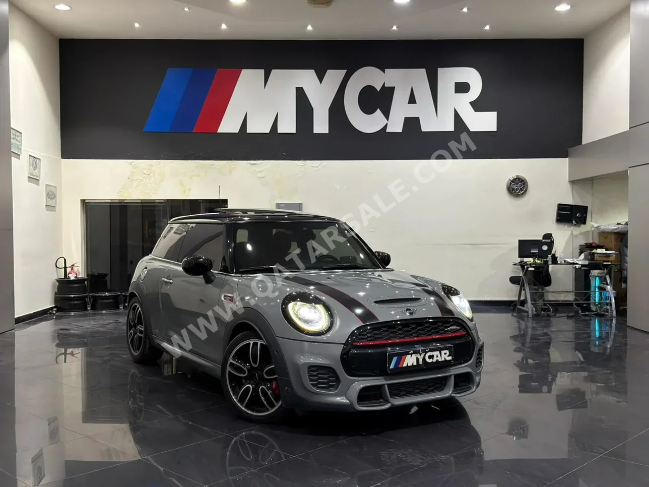 Mini  Cooper  JCW  2021  Automatic  77,000 Km  4 Cylinder  Front Wheel Drive (FWD)  Hatchback  Gray