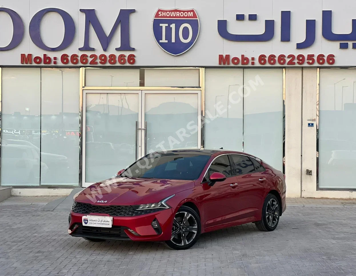 Kia K5 2023 Automatic 36,000 Km 4 Cylinder Rear Wheel Drive (RWD) Sedan Red