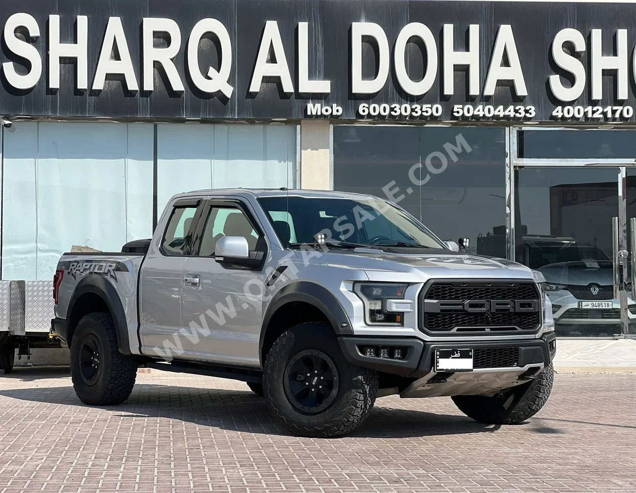 فورد أف 150 رابتر 2018 اوتوماتيك 167,000 كم 8 سلندر دفع رباعي بيكب فضي