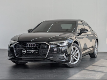 Audi  A6  40 TFSI  2024  Automatic  50,733 Km  4 Cylinder  Rear Wheel Drive (RWD)  Sedan  Black  With Warranty