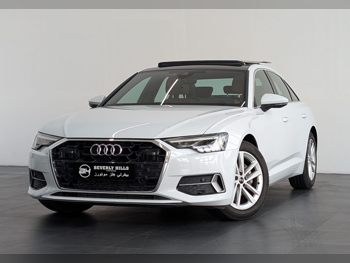 Audi  A6  40 TFSI  2024  Automatic  19,950 Km  4 Cylinder  Rear Wheel Drive (RWD)  Sedan  White  With Warranty
