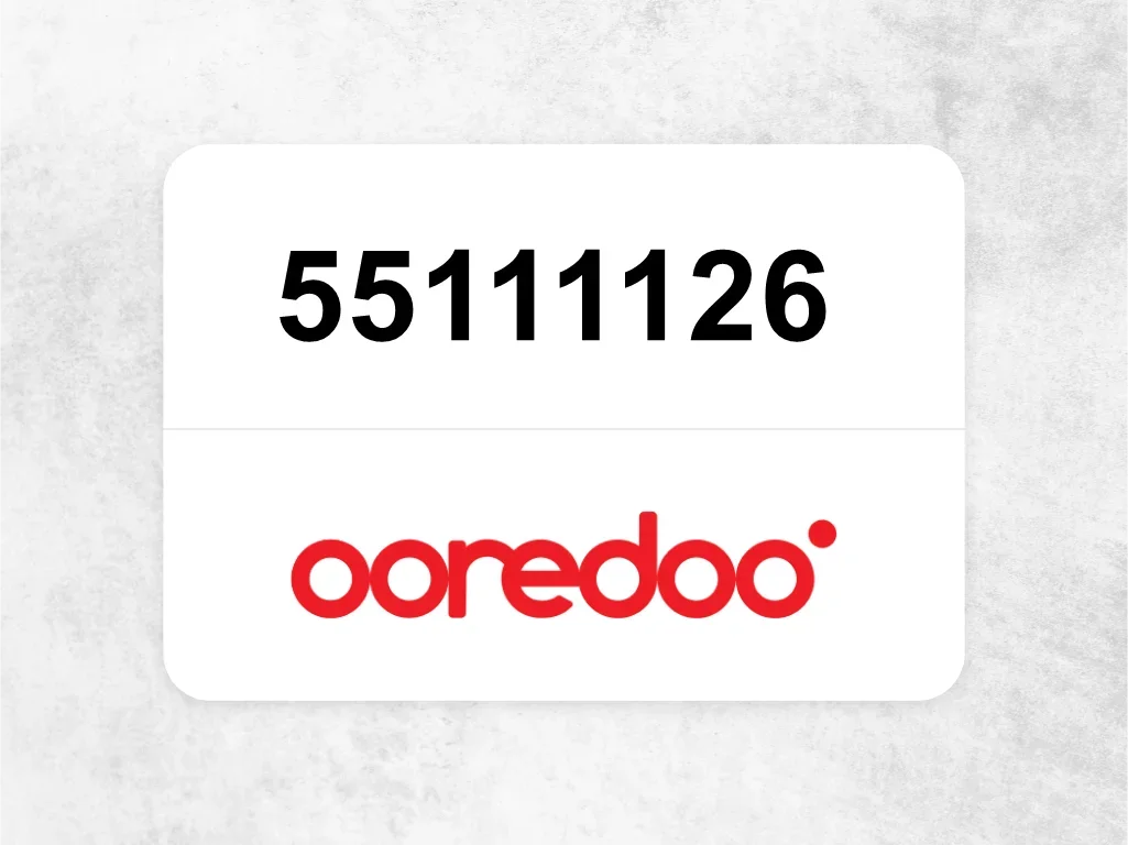 Ooredoo Mobile Phone 55111126
