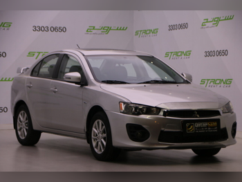 ميتسوبيشي  لانسر  جي ال اس  2017  اوتوماتيك  80,000 كم  4 سلندر  سحب امامي  سيدان  فضي