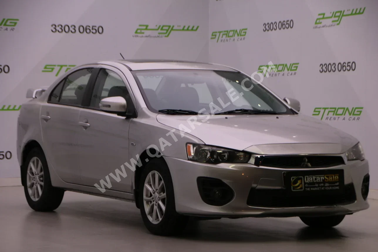 Mitsubishi  Lancer  GLS  2017  Automatic  80,000 Km  4 Cylinder  Front Wheel Drive (FWD)  Sedan  Silver