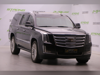 Cadillac  Escalade  Platinum  2016  Automatic  210,000 Km  8 Cylinder  Four Wheel Drive (4WD)  SUV  Brown