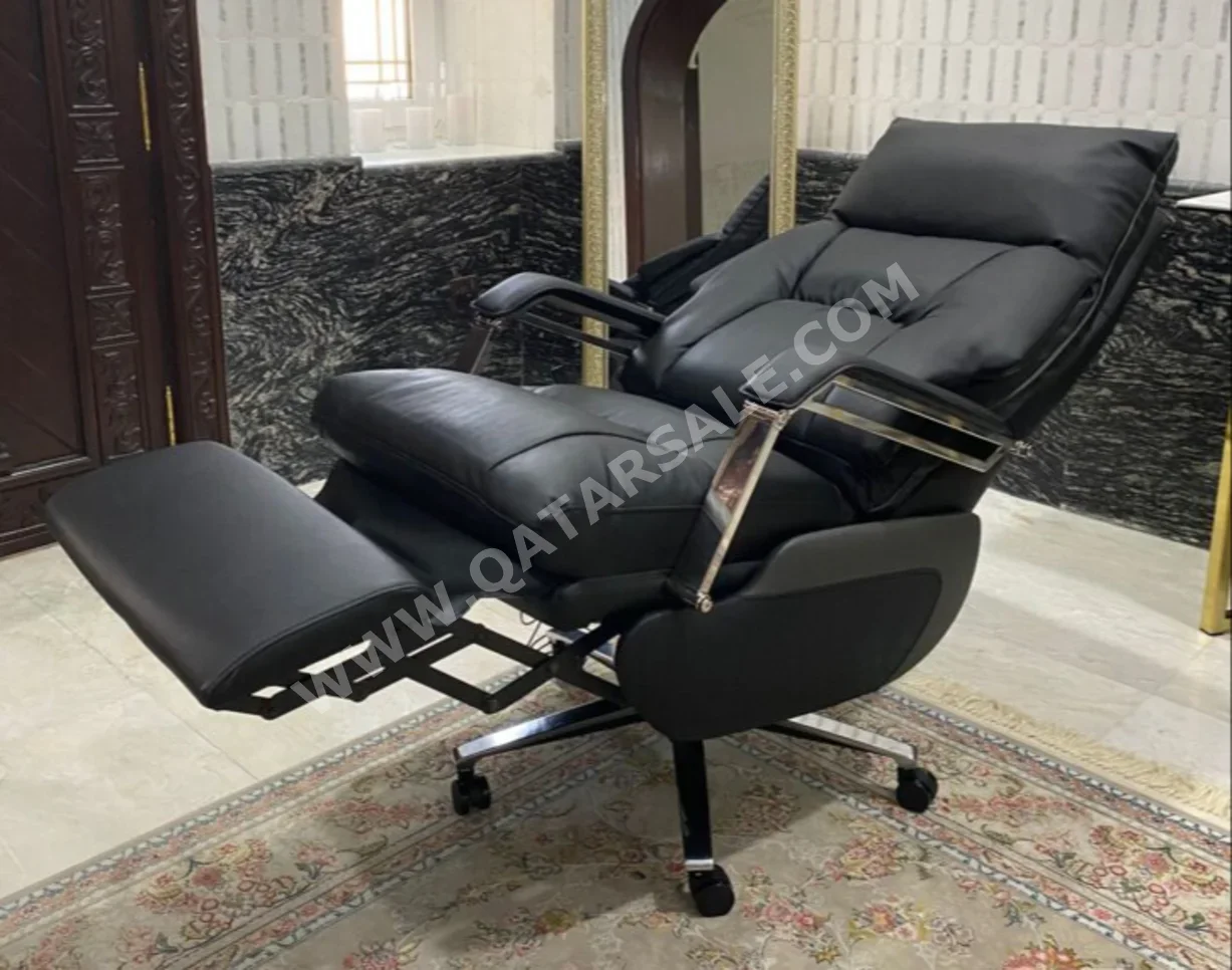 كراسي مكتب - كرسي المدير  - أسود