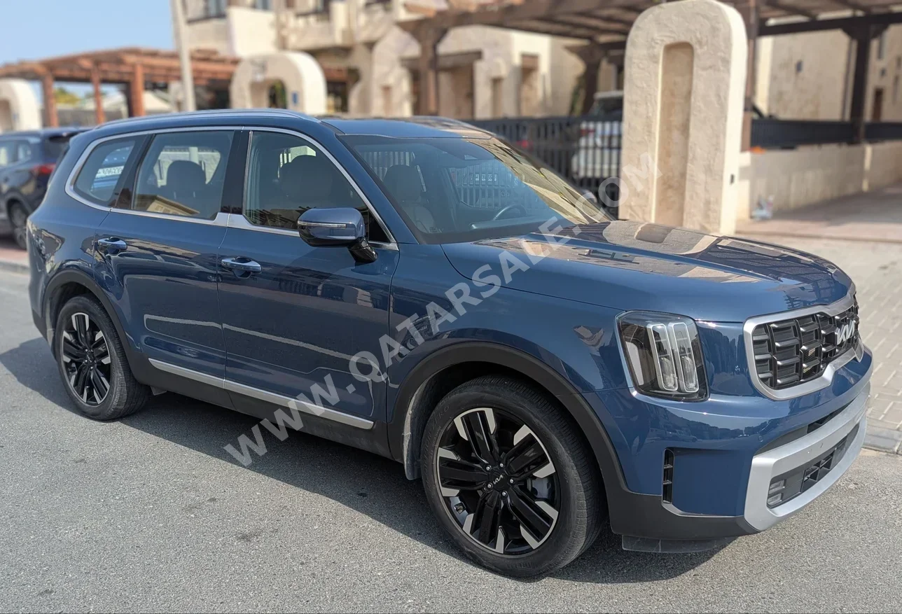 كيا تيليرويد جي تي لاين 2024 اوتوماتيك 23,400 كم 6 سلندر دفع كلي مستمر اس يو في ازرق تحت الضمان