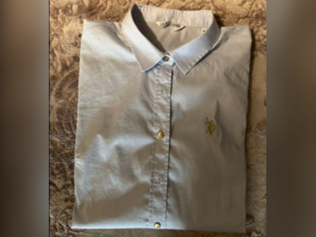 T-Shirts & Tops  - Blue  -Size: 40