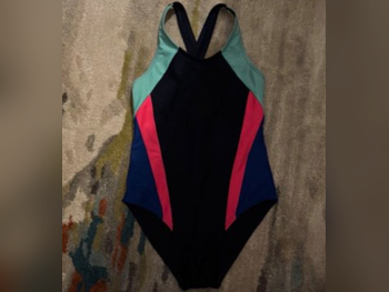 Kids Clothes Swimwear  Jersey  Blue /  S /  8-9 Years  Girls