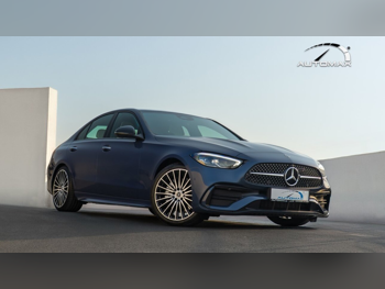 مرسيدس - بنز  سي - كلاس  200 اي ام جي  2026  اوتوماتيك  0 كم  4 سلندر  دفع خلفي  سيدان  ازرق  تحت الضمان