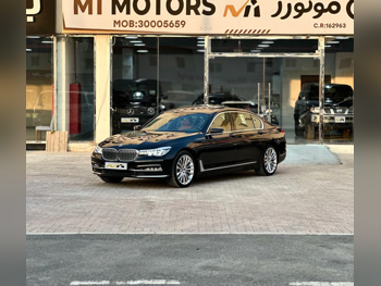 بي ام دبليو  الفئة - السابعة  730 Li  2018  اوتوماتيك  26,000 كم  6 سلندر  دفع خلفي  سيدان  أسود