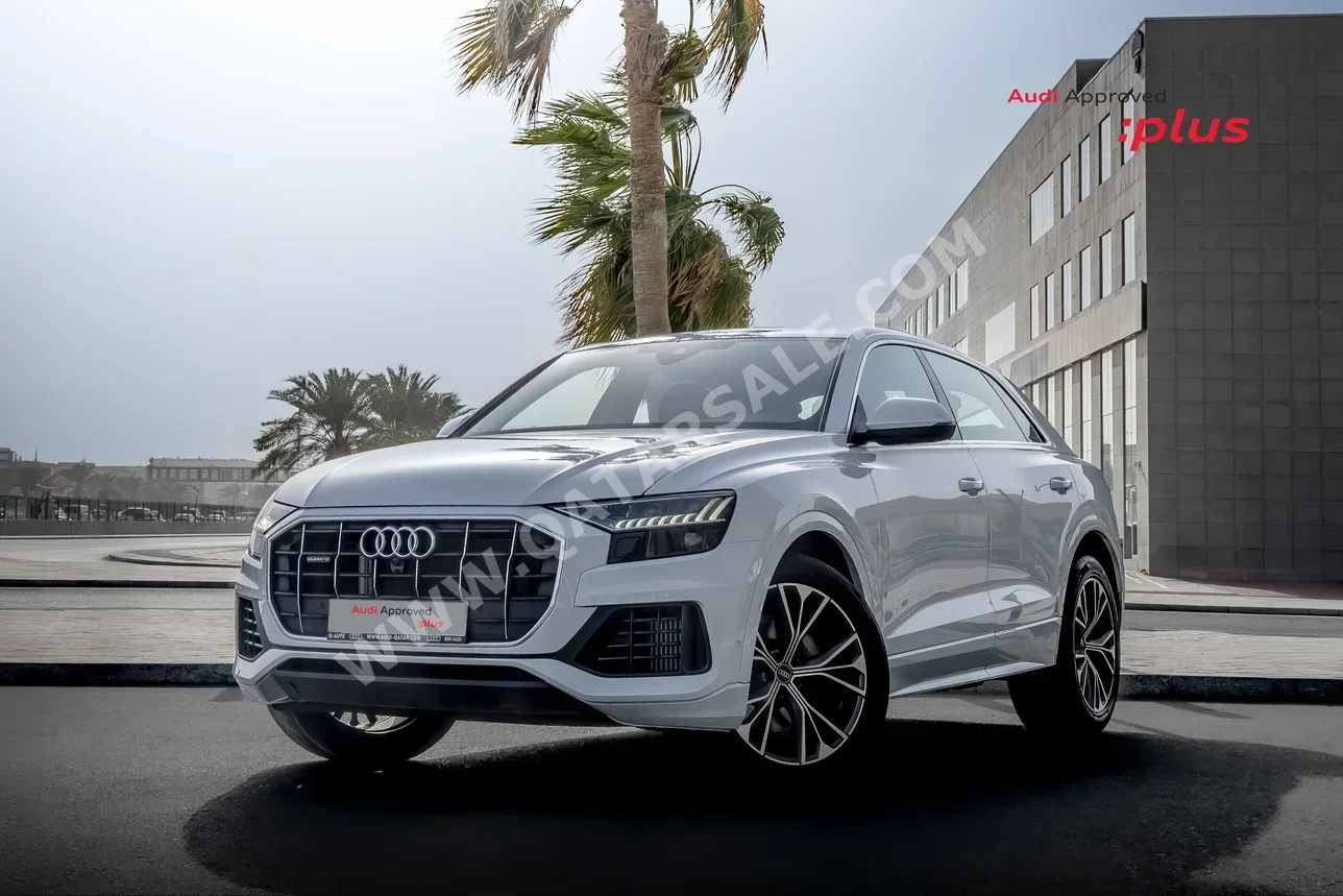 اودي  كيو 8  55 تي اف اس اي كواترو  2023  اوتوماتيك  34,000 كم  6 سلندر  دفع كلي مستمر  اس يو في  أبيض  تحت الضمان