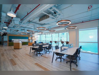 Commercial Offices - Fully Furnished  - Lusail  - Marina District
