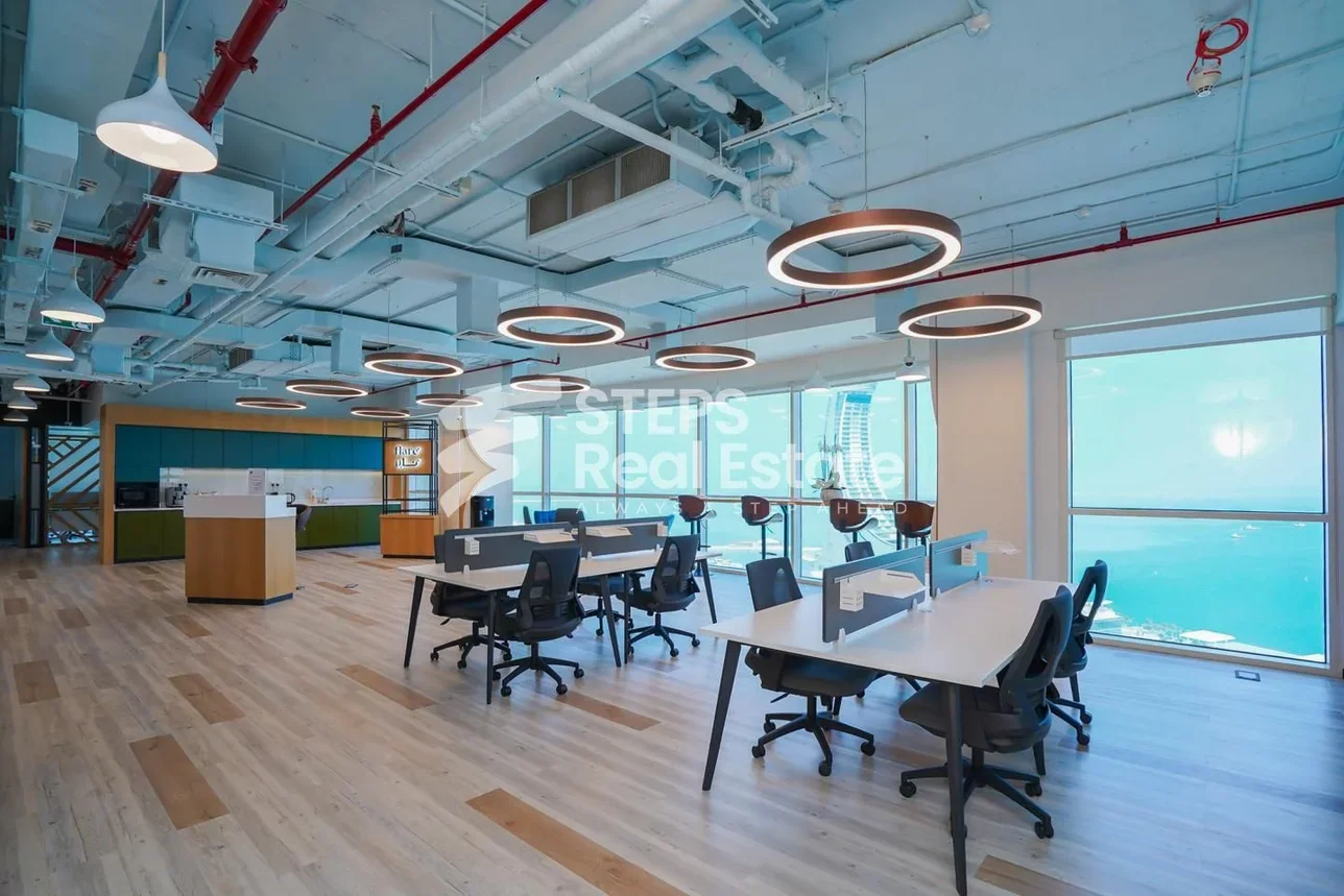 Commercial Offices - Fully Furnished  - Lusail  - Marina District