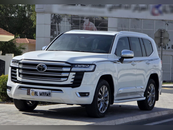 تويوتا  لاند كروزر  في اكس ار توين توربو  2025  اوتوماتيك  19,000 كم  6 سلندر  دفع رباعي  اس يو في  أبيض  تحت الضمان