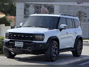 جيتور  تي 2  لكجري  2025  اوتوماتيك  31,000 كم  4 سلندر  دفع رباعي  اس يو في  أبيض  تحت الضمان