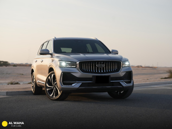 Geely  Monjaro  2023  Automatic  39,700 Km  4 Cylinder  Four Wheel Drive (4WD)  SUV  Silver  With Warranty