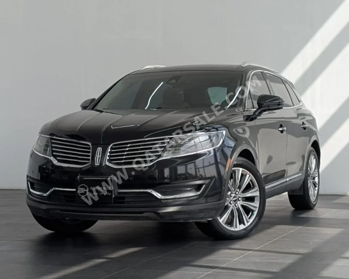 Lincoln MKX RESERVE 2016 Automatic 65,310 Km 6 Cylinder All Wheel Drive (AWD) SUV Black