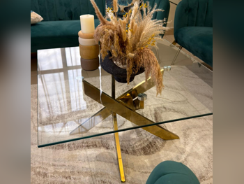 الطاولات والخزائن الجانبية طقم من 3 قطع  - هومز أر  أس  - زجاج