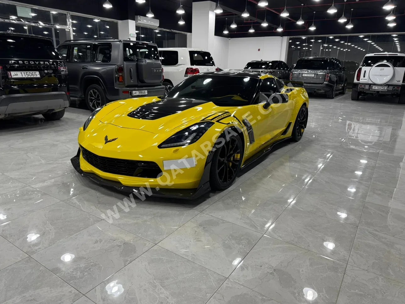 Chevrolet  Corvette  C7  2017  Automatic  114,000 Km  8 Cylinder  Rear Wheel Drive (RWD)  Coupe / Sport  Yellow