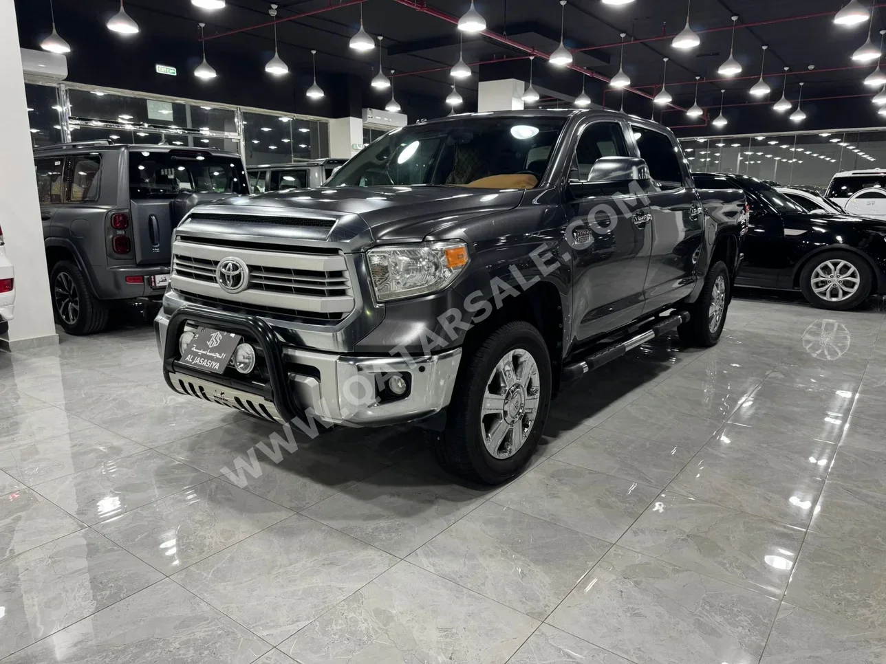 تويوتا  تندرا  اديشن 1794  2014  اوتوماتيك  33,000 كم  8 سلندر  دفع رباعي  بيكب  رمادي