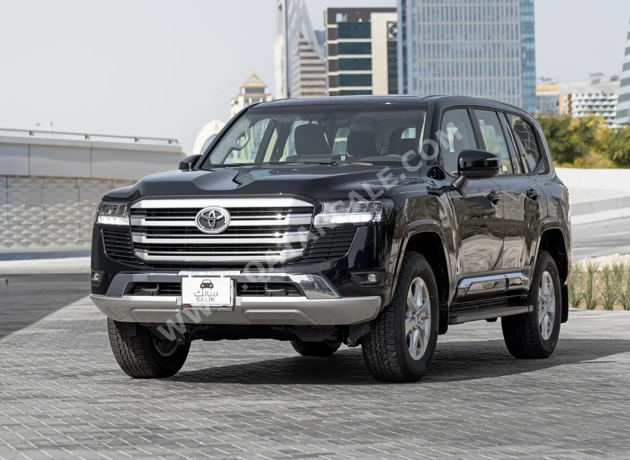 تويوتا  لاند كروزر جي اكس ار  6 سلندر  إس يو في 4 في 4  أسود  2026