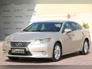Lexus  ES  250  2014  Automatic  105,000 Km  4 Cylinder  Rear Wheel Drive (RWD)  Sedan  Gold
