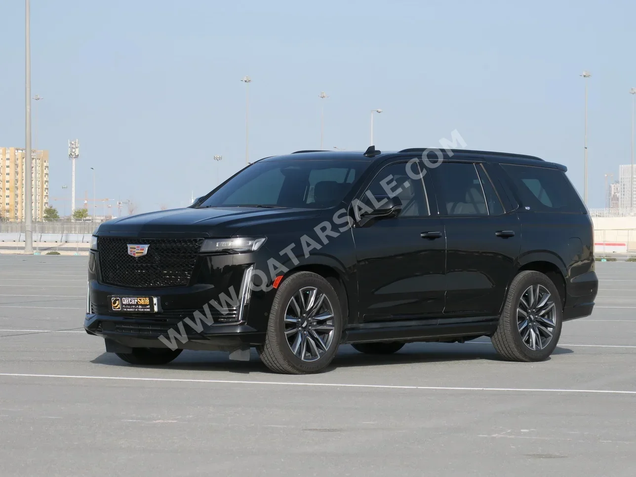 Cadillac  Escalade  Sport  2024  Automatic  92,500 Km  8 Cylinder  Four Wheel Drive (4WD)  SUV  Black  With Warranty