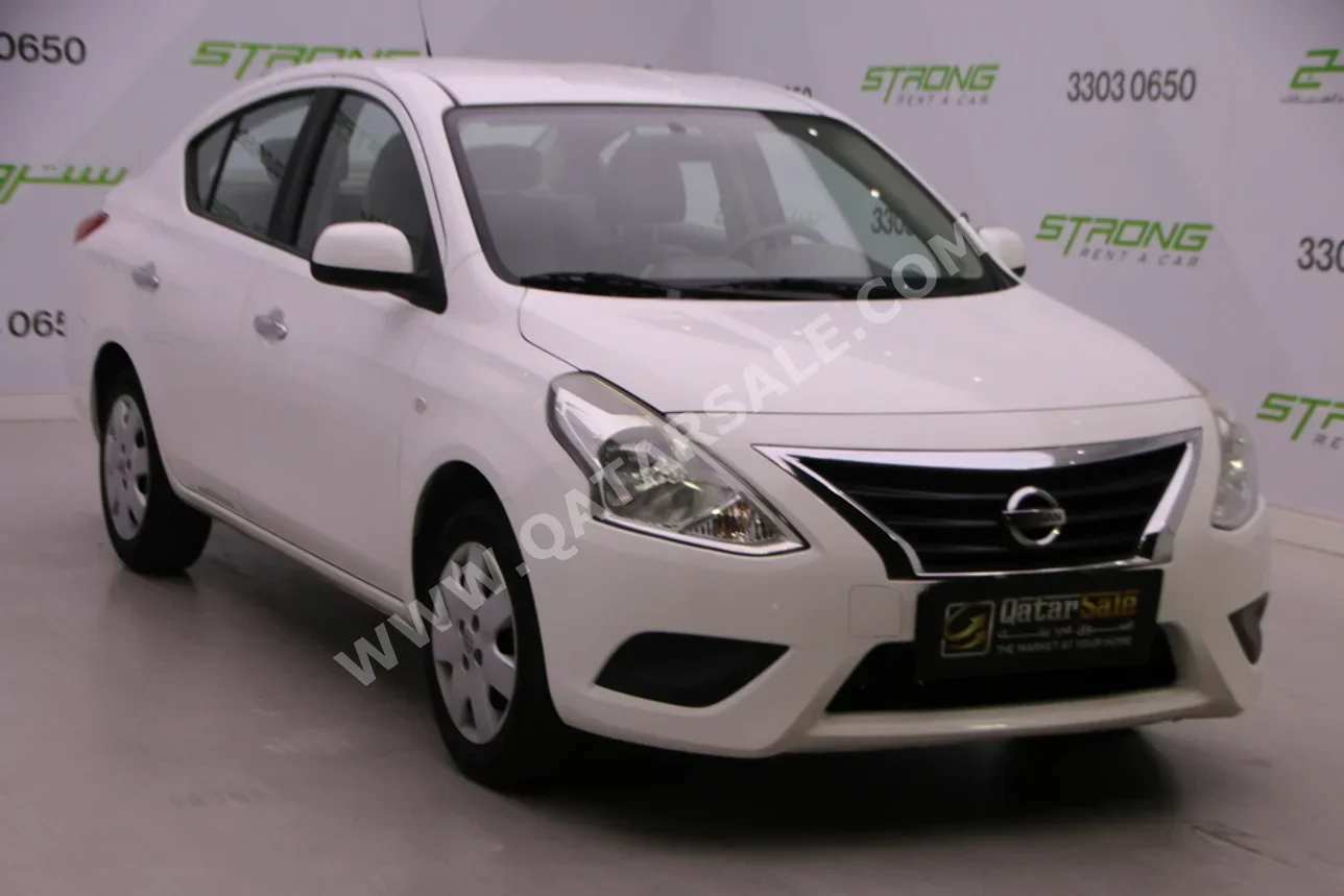Nissan Sunny 2023 Automatic 81,000 Km 4 Cylinder Front Wheel Drive (FWD) Sedan White
