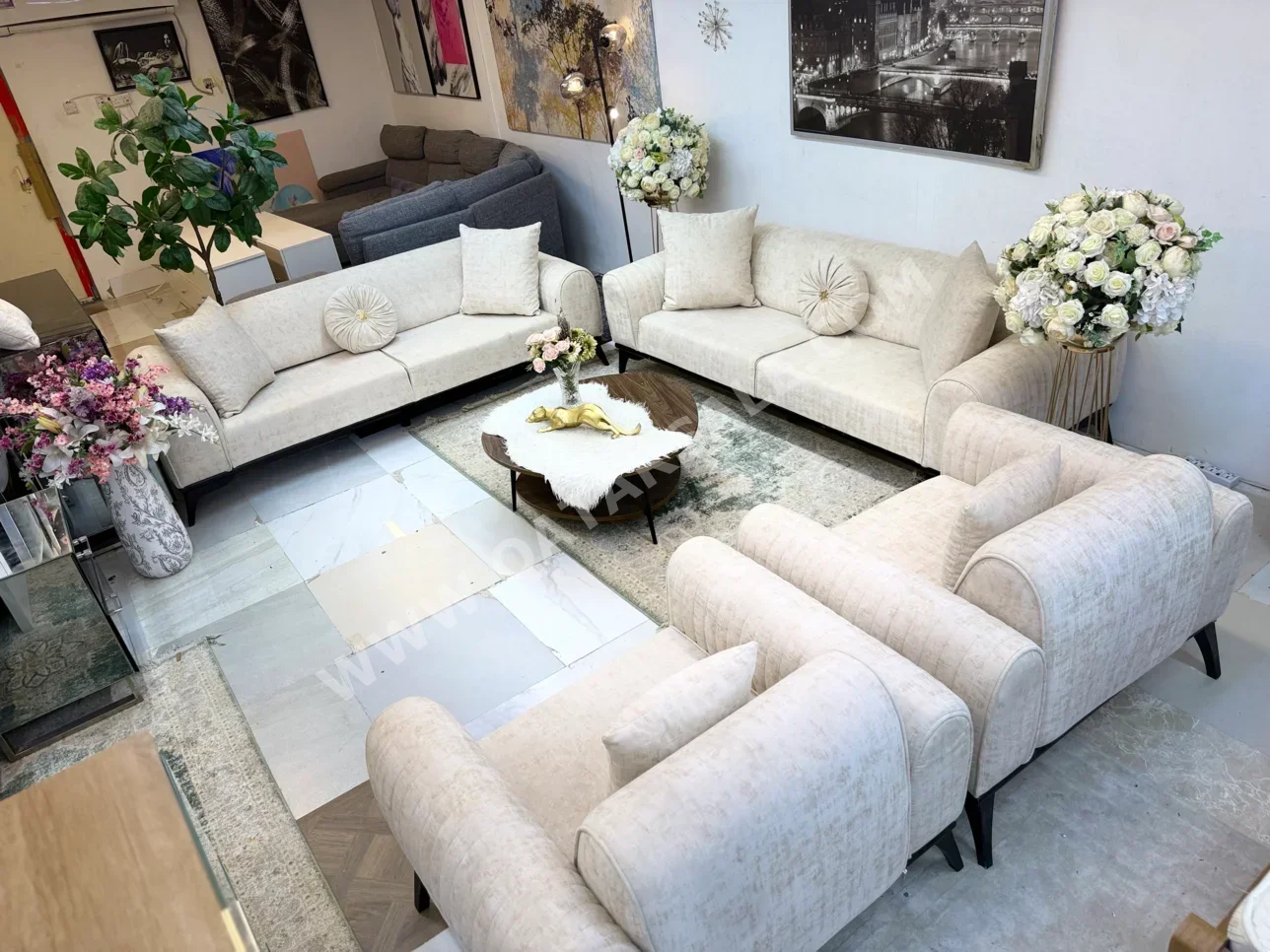 الأرائك والكنب والكراسي هومز أر أس طقم كنب