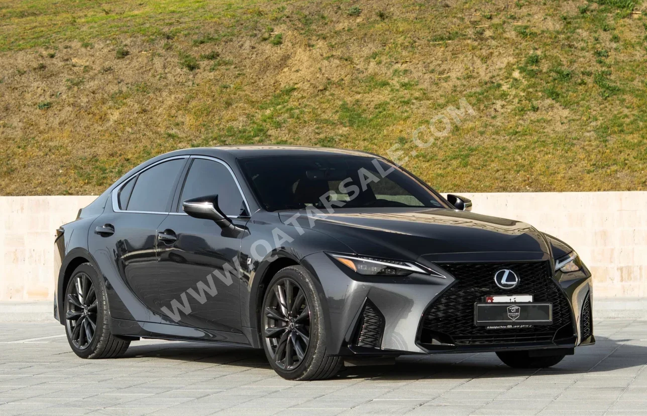 Lexus  IS  350 F Sport  2024  Automatic  9,900 Km  6 Cylinder  Rear Wheel Drive (RWD)  Sedan  Gray  With Warranty