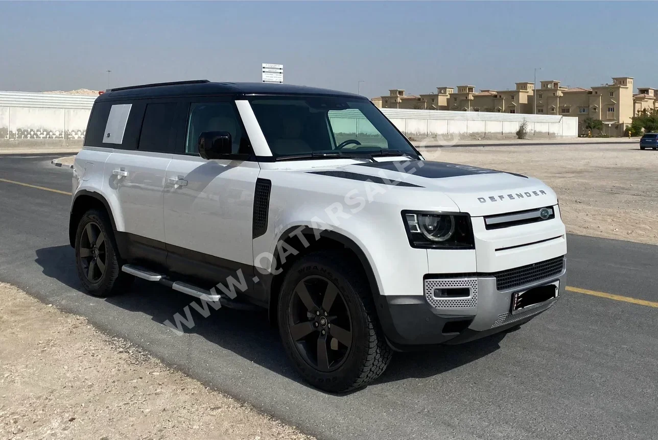 Land Rover  Defender  110 SE  2023  Automatic  80,000 Km  6 Cylinder  Four Wheel Drive (4WD)  SUV  White  With Warranty